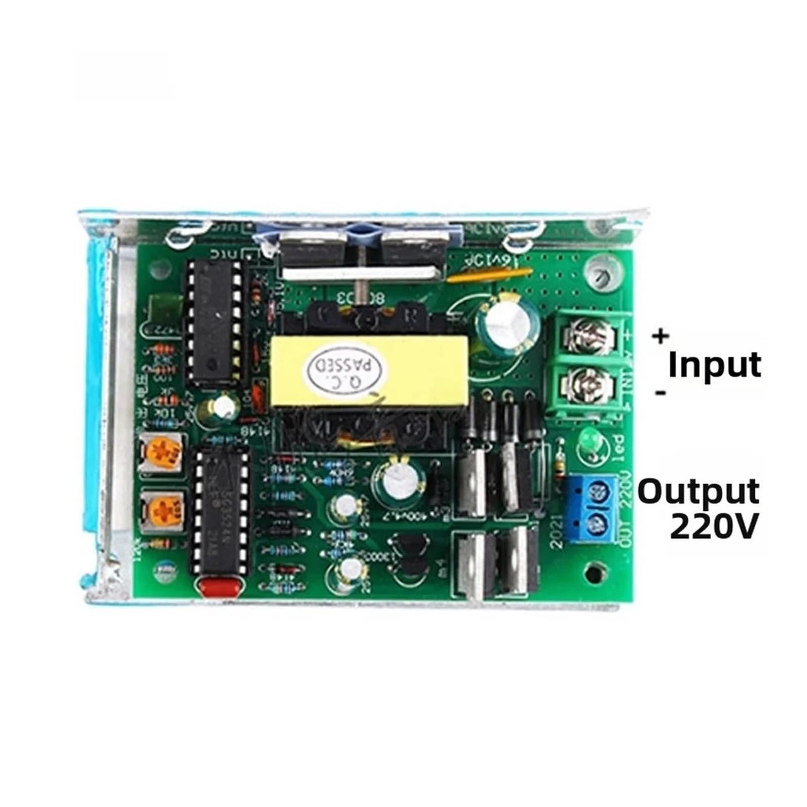 Scheda fai-da-te con modulo inverter a onda quadra da 12 V a 220 V 100 W