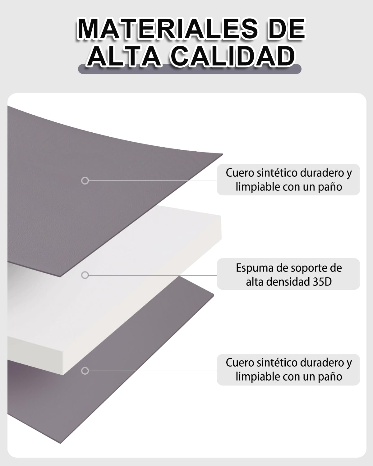 Cama Perro Verano Mediano Impermeable-90x57cm,Alfombra para Perros en Cuero Artificial,Colchón Lavable & Fácil de Limpiar,Exterior Portátil & Compacto Tapete Perro,Interior & Viaje,Gris
