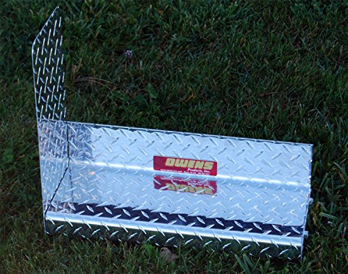Estribos Owens 42 pulgadas aluminio con defensa de piedra