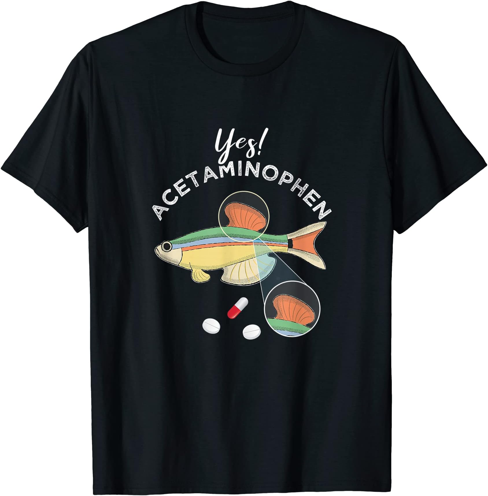 Minnow Fish Pun Funny Joke Fish Aquarium DesignI See The Minnow Fin Meme Funny Fish Aquarium Hobbyist T-Shirt