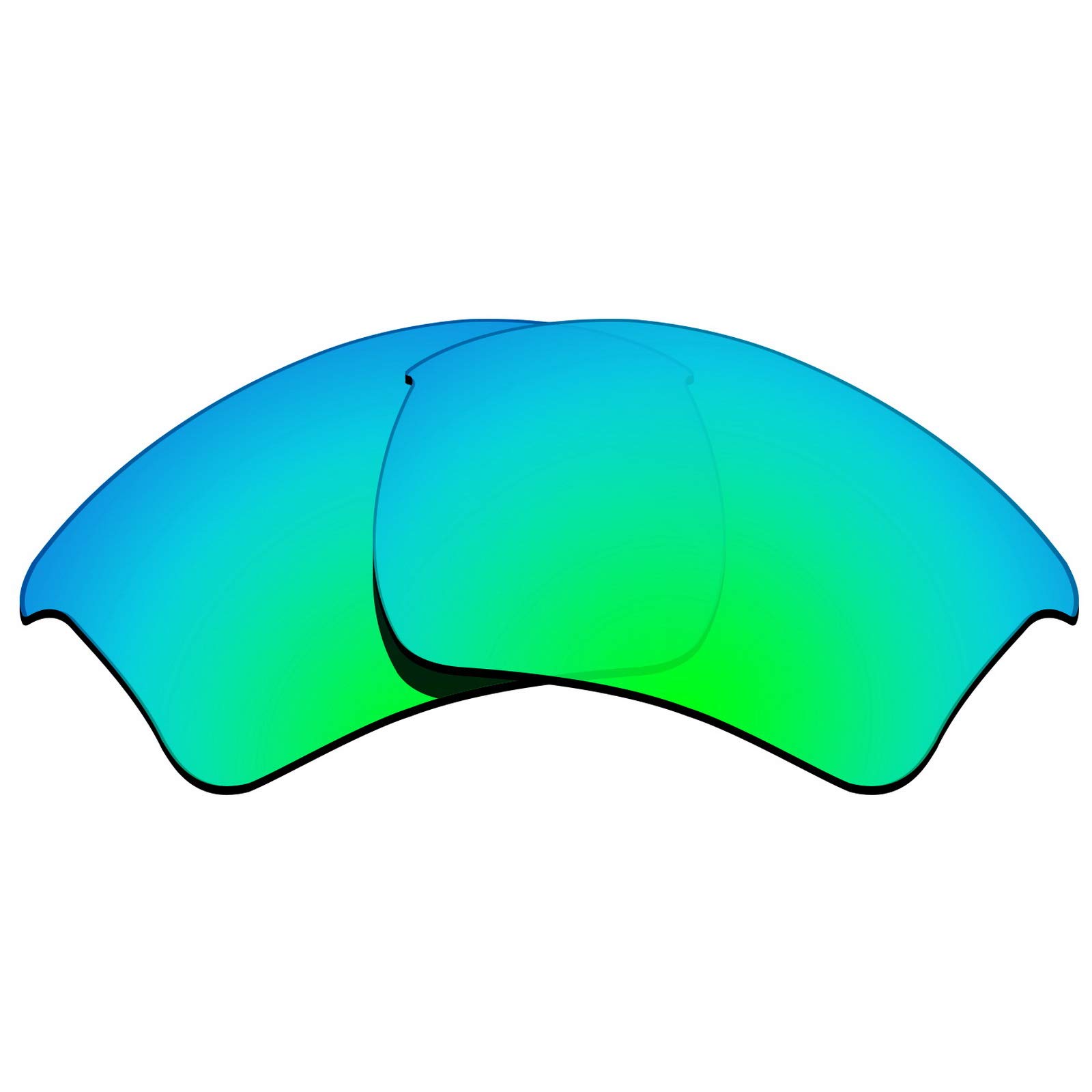 Glintbay100% Precise-Fit Replacement Sunglass Lenses for Oakley Half Jacket 2.0 XL OO9154