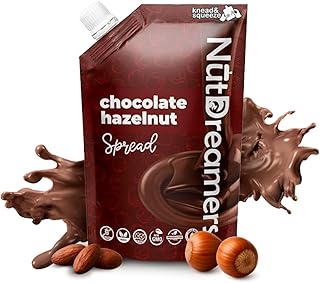 Nut Dreamers Chocolate Hazelnut Spread Vegan Keto-Friendly Gluten Free S...