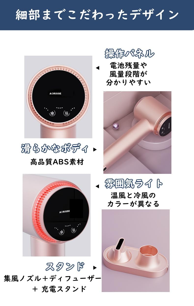 Lzryybz P30 コードレスドライヤーサムネイル6