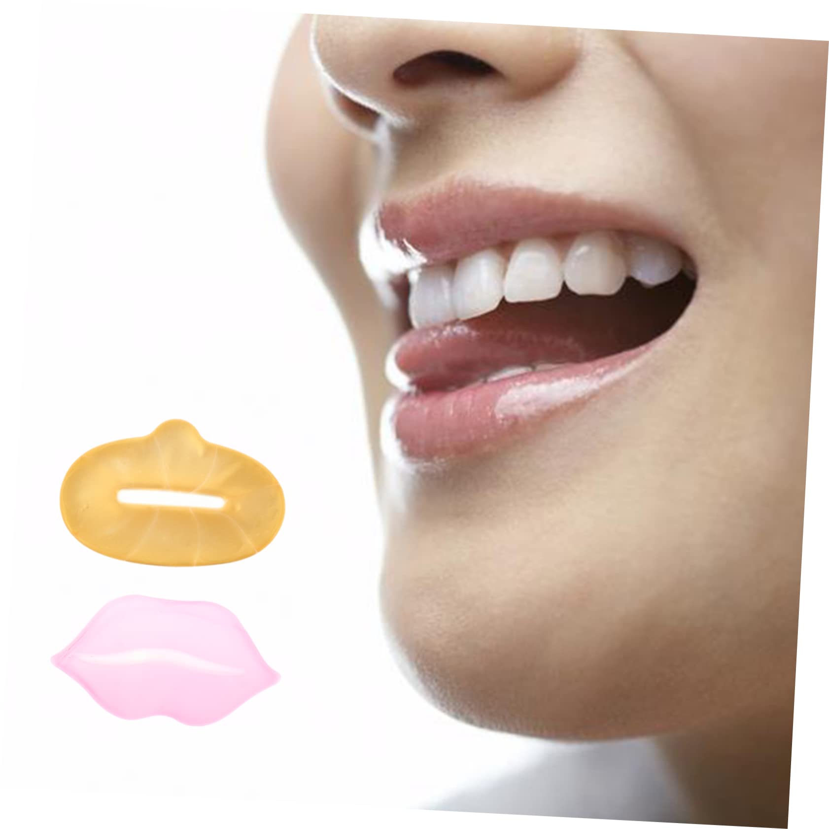 Healvian 60pezzi Maschera Labbrale Rimpolpante e Idratante Exfoliante Per Labbra Trattamento Notturno Con Nutriente Per Morbida e Levigata