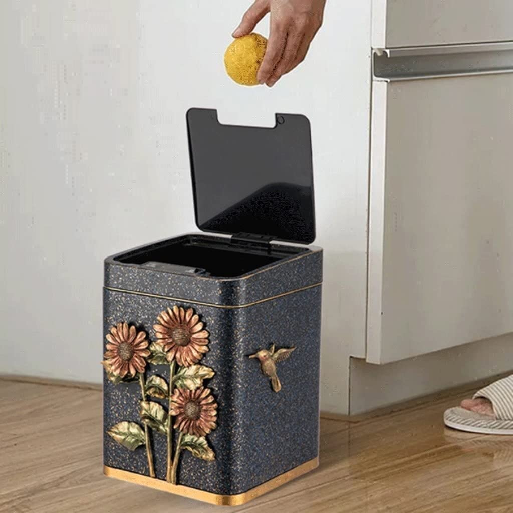 Pattumiera – Design moderno Pattumiera Automatica Con Sensore Di Movimento A Infrarossi Senza Contatto Fusto Interno In Plastica PP Pattumiere In Acciaio Inossidabile Pattumiera Multipat