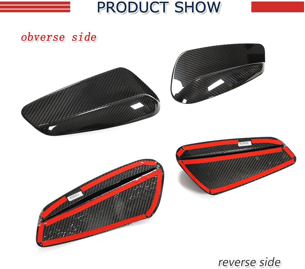 Dry Carbon Fiber Side Fender Vent Trims for Porsche 911 Carrera Turbo S GT3 Targa 2-Door 2019-2022 Side Air Fender Trims Factory Outlet