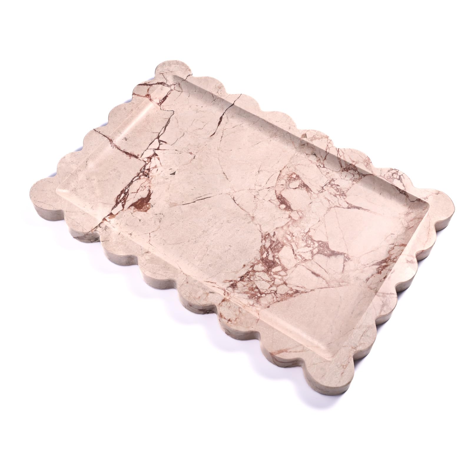 Photo 1 of Yew & Tulip Natural Marble Vanity Tray