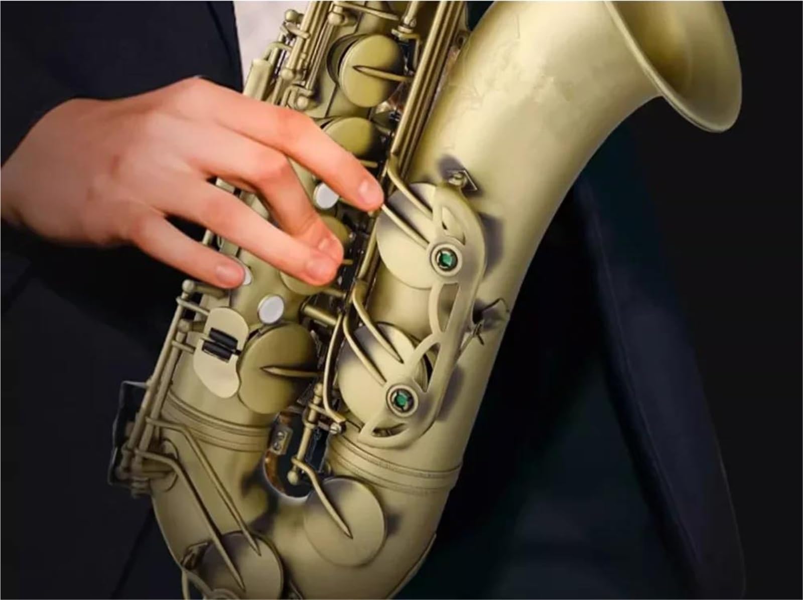 Saksofon Profesjonalny Saksofon tenorowy TW037 Instrumenty muzyczne Instrumenty dęte blaszane