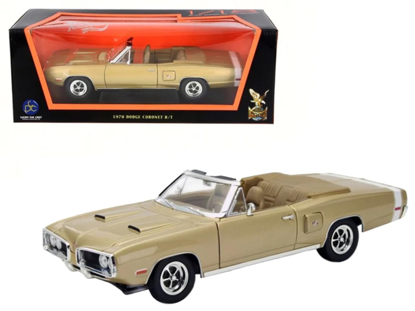 Amazon.com: Road Signature 92548GLD 1970 Dodge Coronet R/T Gold 1 