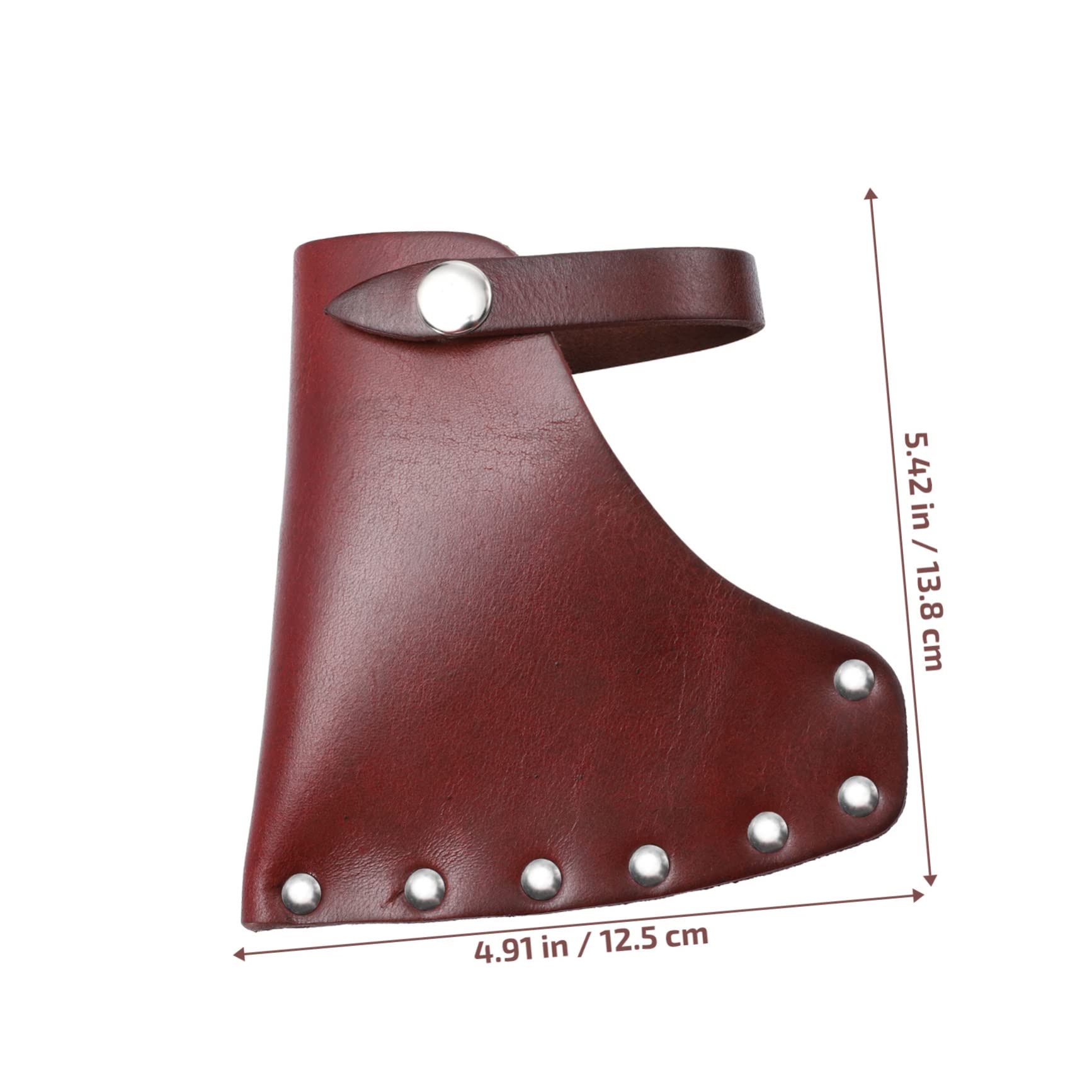 WHAMVOX Protective Cover for Axe Leather Sheath Keeps Your Axe Safe and Fashionable