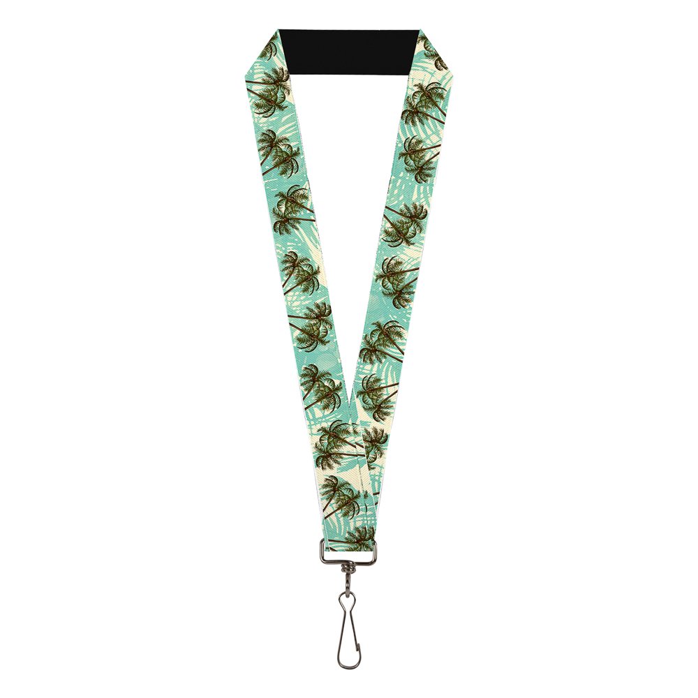 Buckle-Down Men's Lanyard-Palm Trees, Multicolor, Standard (LY-1.0-W34243)