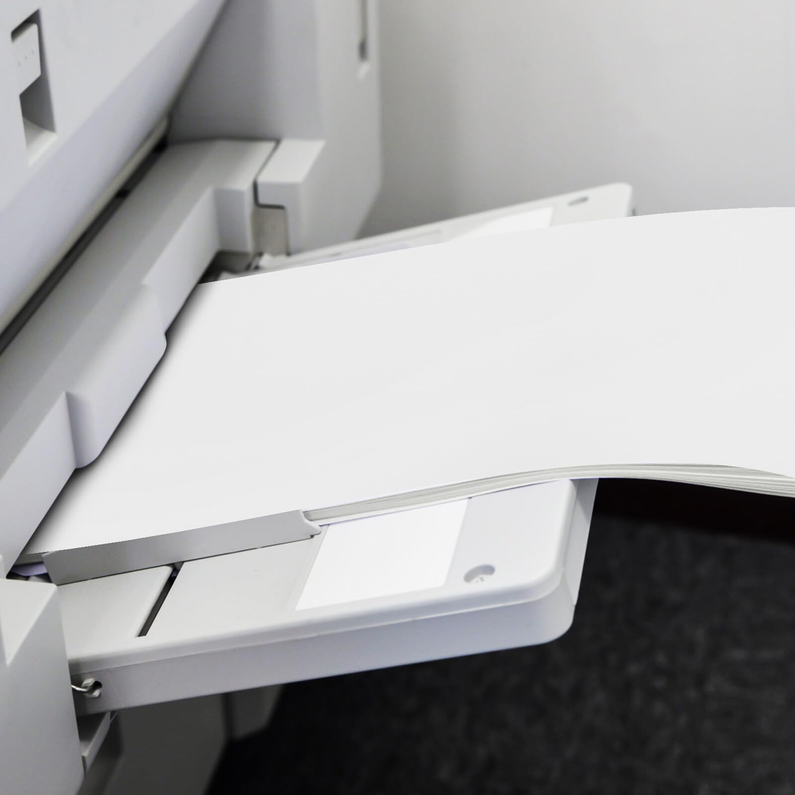 STOBAZA 100 Blatt Druckerpapier cremeweiß Blanko Holzfasern Glattes Multifunktionspapier für Computer und Büro