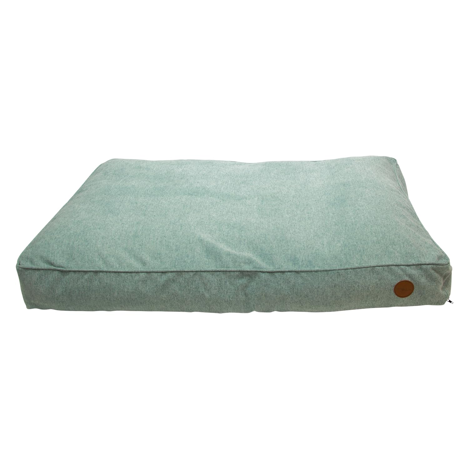 JACK AND VANILLA, Stylish Mint Dog Bed, Modern and Clean Design, Optimal Comfort for a Restful Sleep, Washable Cover, Dimensions 100 x 70 cm, Timeless Riga Model