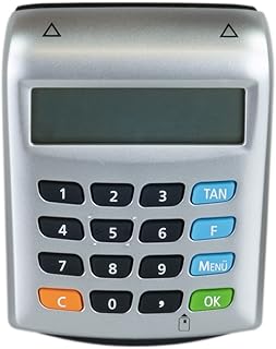 836 chipTAN - Smart TAN Generator für Online Banking HHD v1.4 | Für Volksbank, Sparkasse, Raiffeisenbank und DKB (DKB nur mit der kostenpflichtigen Girocard)