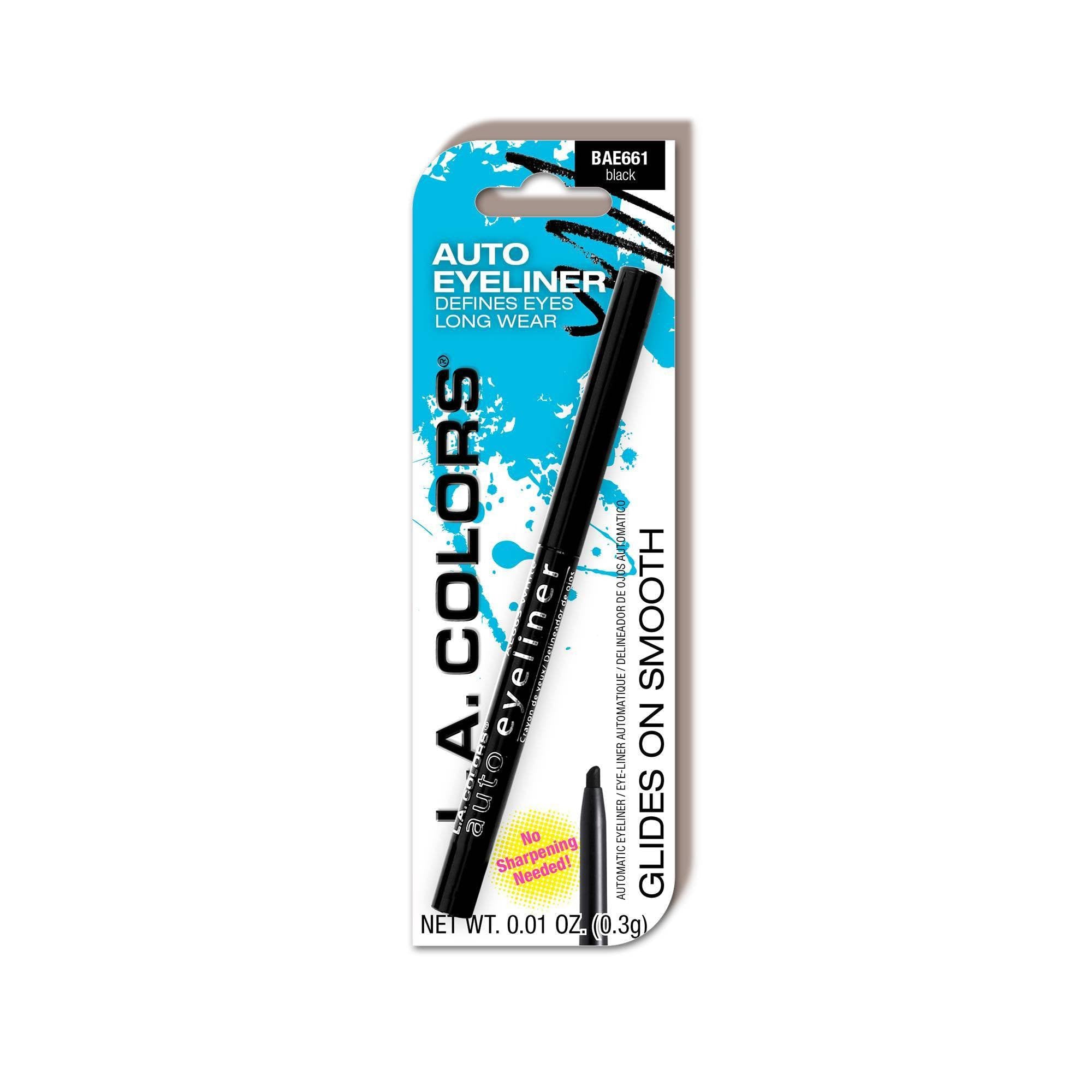 Amazon.com : L.A. COLORS Auto Eyeliner, Black (Carded) CBAE661A