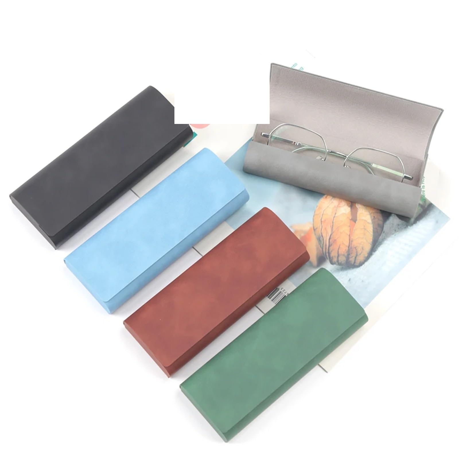 2 uds estuche for gafas Simple for caja for almacenar de sol for mujer Para Viajes Y Vacaciones