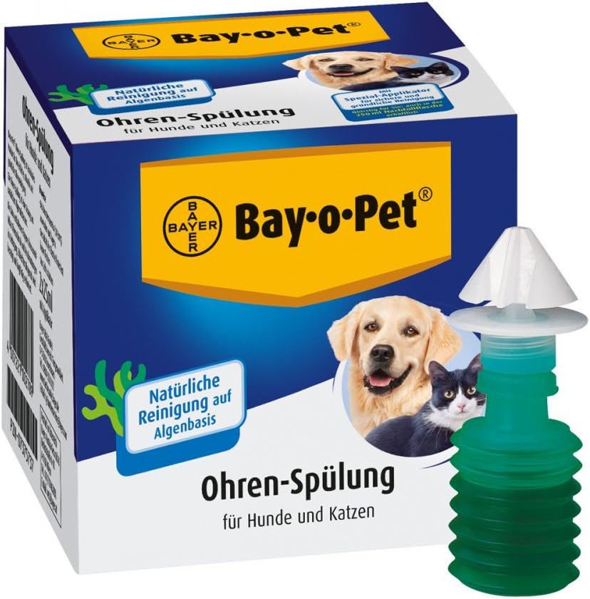bay o pet ohrreiniger fur 2x25 ml amazon de haustier