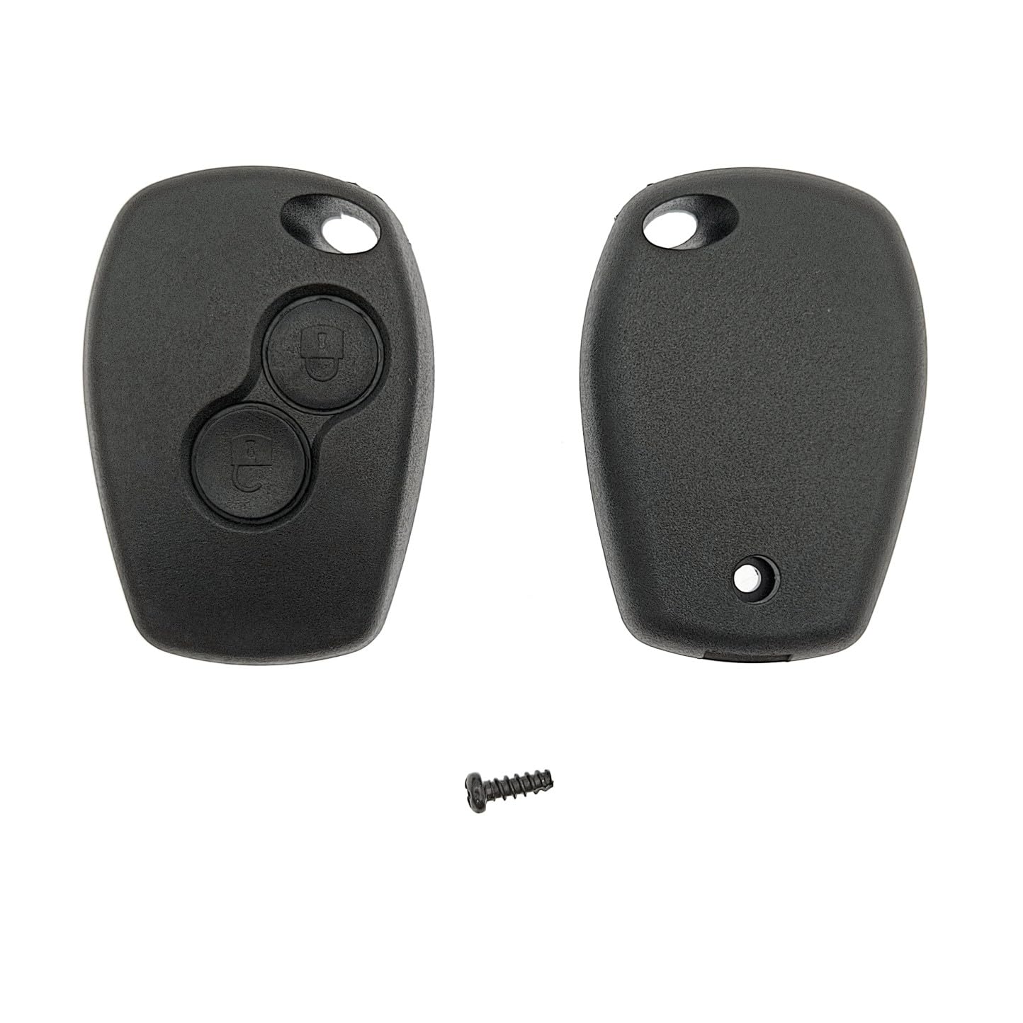 OGGIPRO - Guscio chiave con 3 tasti senza lama compatibile con Renault Dacia Logan, Sandero, Duster, Lodgy | Guscio chiave Plip per auto, telecomando