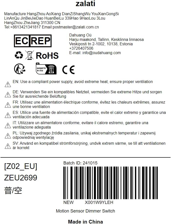 zalati PIR Motion Sensor 12V/24V Infrared LED Dimmer Switch Motion Function Automatic Controller for LED Strips Lights - Black 10 61a4XVlt9QL. AC SL1000