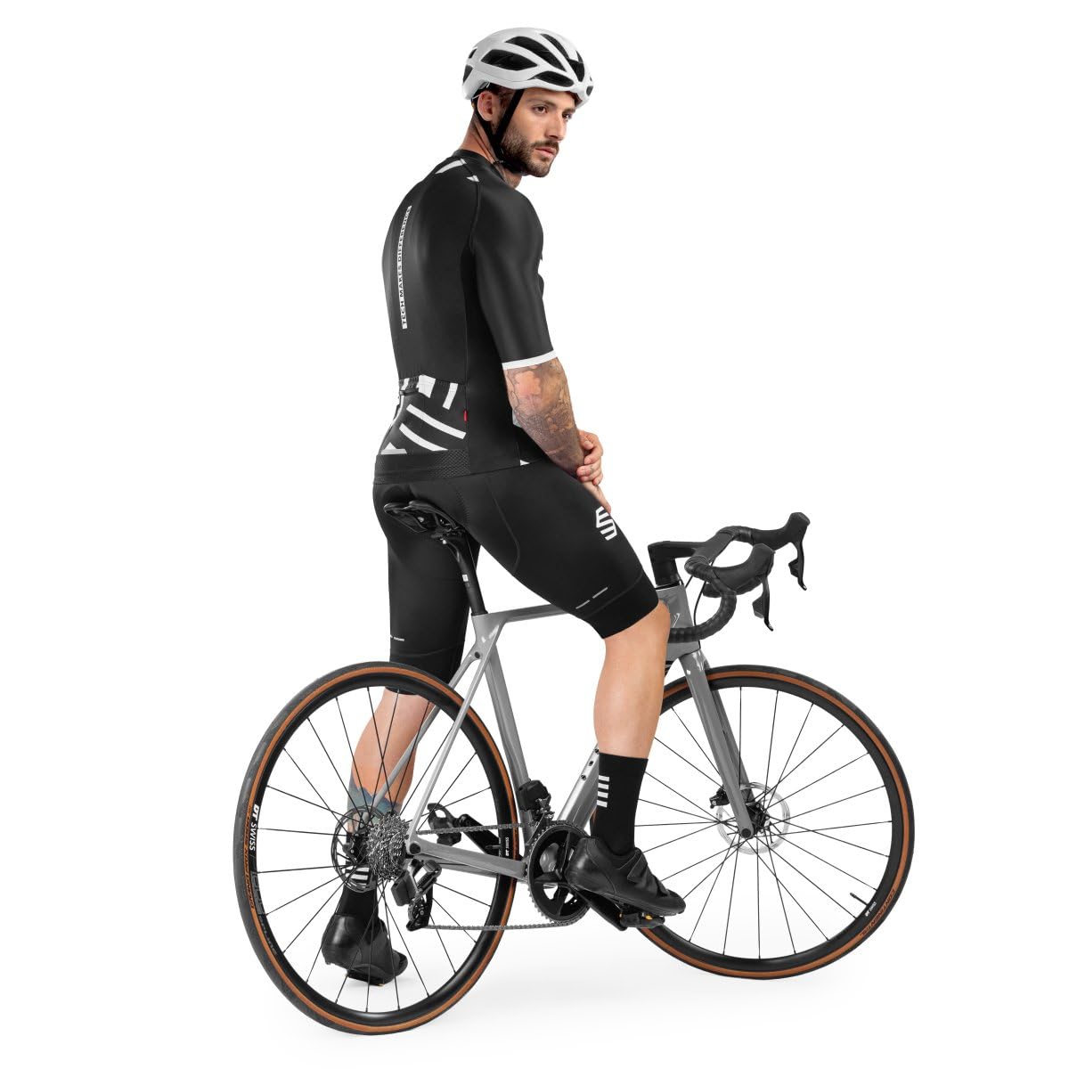 SIROKO - Spodenki Rowerowe Siroko BX Resistance - XS - Czarny
