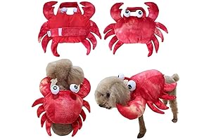 XL Dog Crab Costume - Perfect for Halloween and Christmas