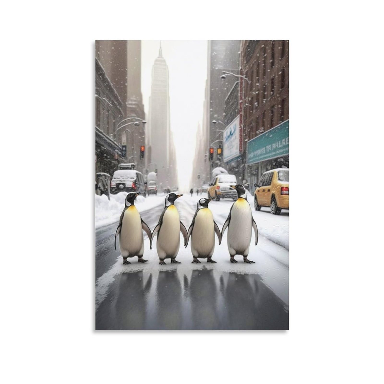 Penguin Poster 600x480
