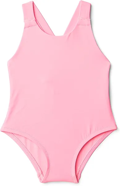 Amazon Essentials x Sofia Grainge Toddlers and Baby Girls' One-Piece Swimsuit
