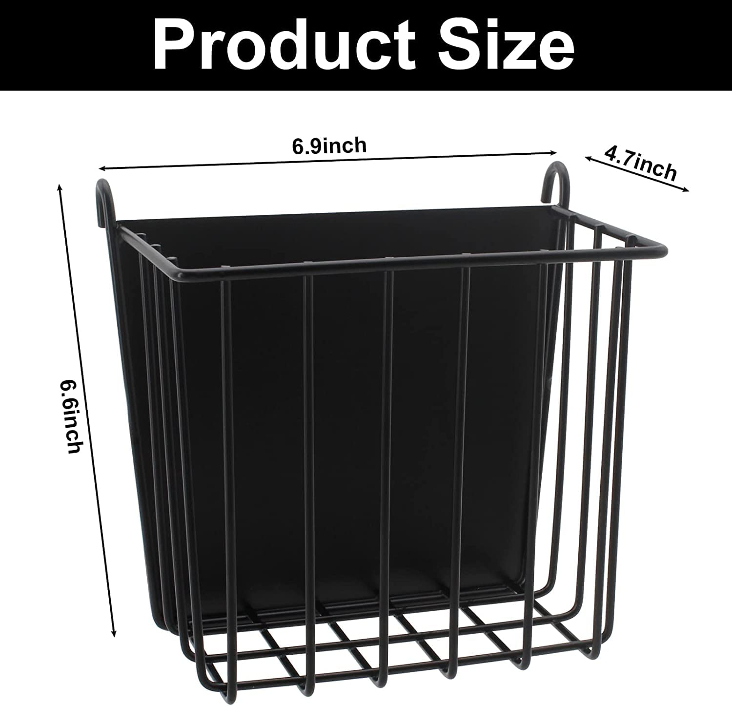 DEVIER Metal Rabbit Hay Feeder, Heavy-Duty, 6.9x4.7x6.6 in, for Multiple Pets - image 3