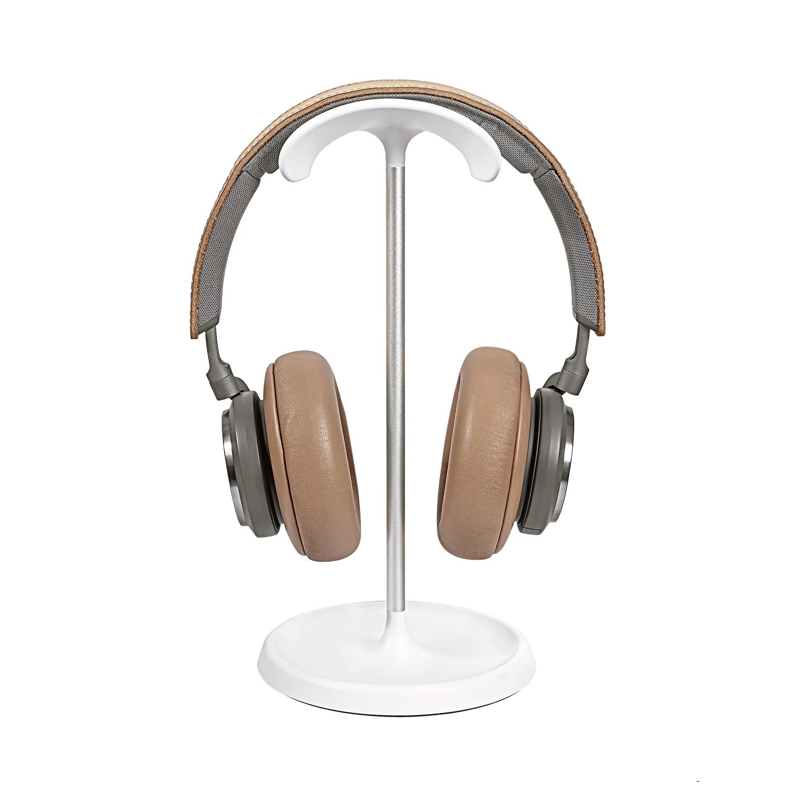 WDWDW Headphone Stand Holder Headset Hook Hanger ,with Storage Tray for Table Desk Display
