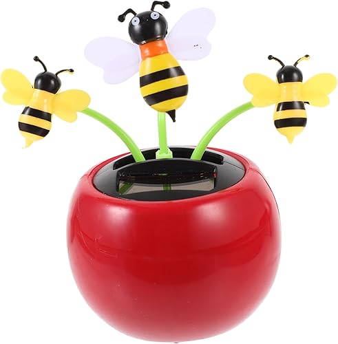 SEWACC Bonsái para tablero de instrumentos de sol, flores, abdominales, adornos de oficina, decoración de bonsái, decoración de tablero, decoración