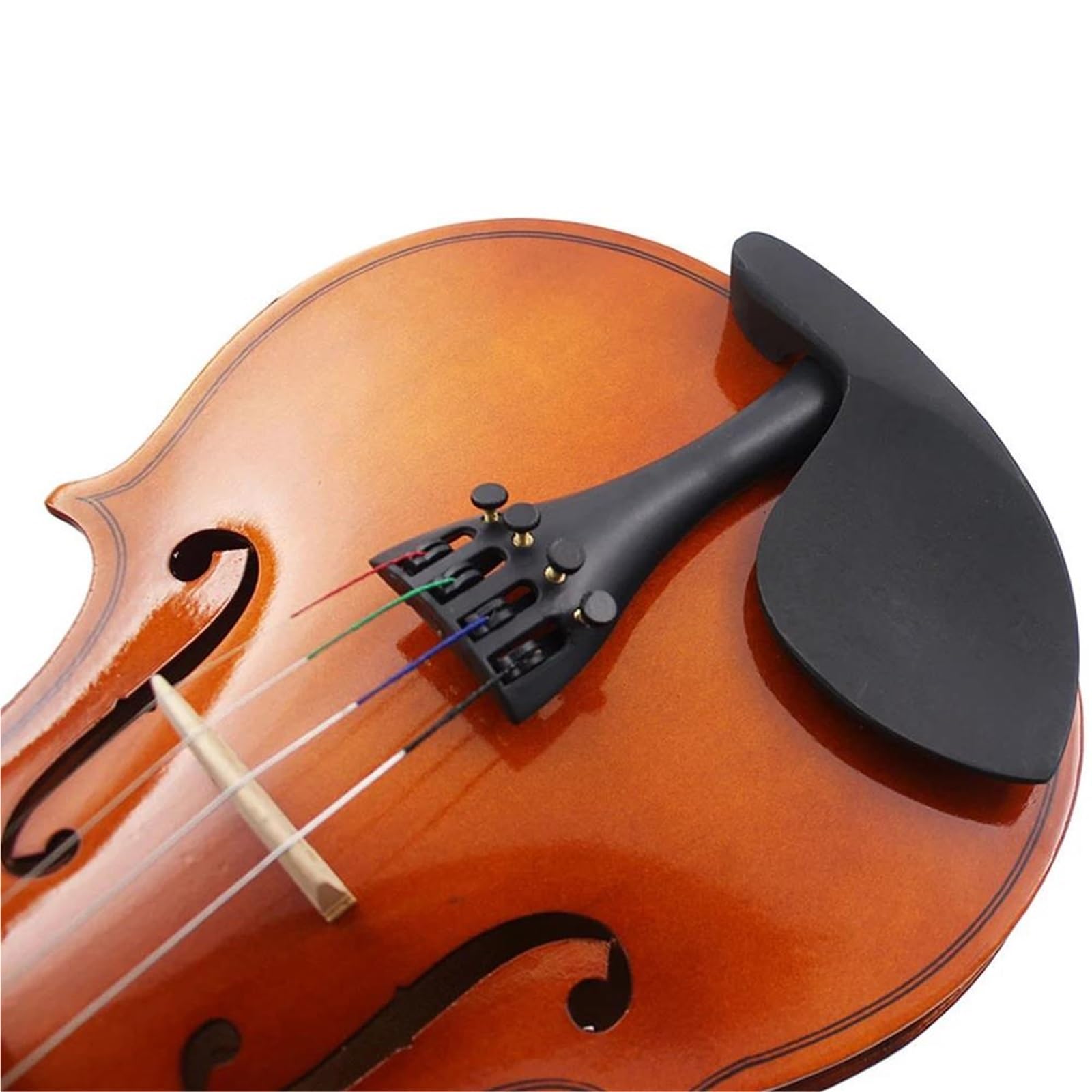 Violino Kit Per Violino 4/4 Con Custodia Archetto Corde Extra Accordatore Legno Massello Principianti