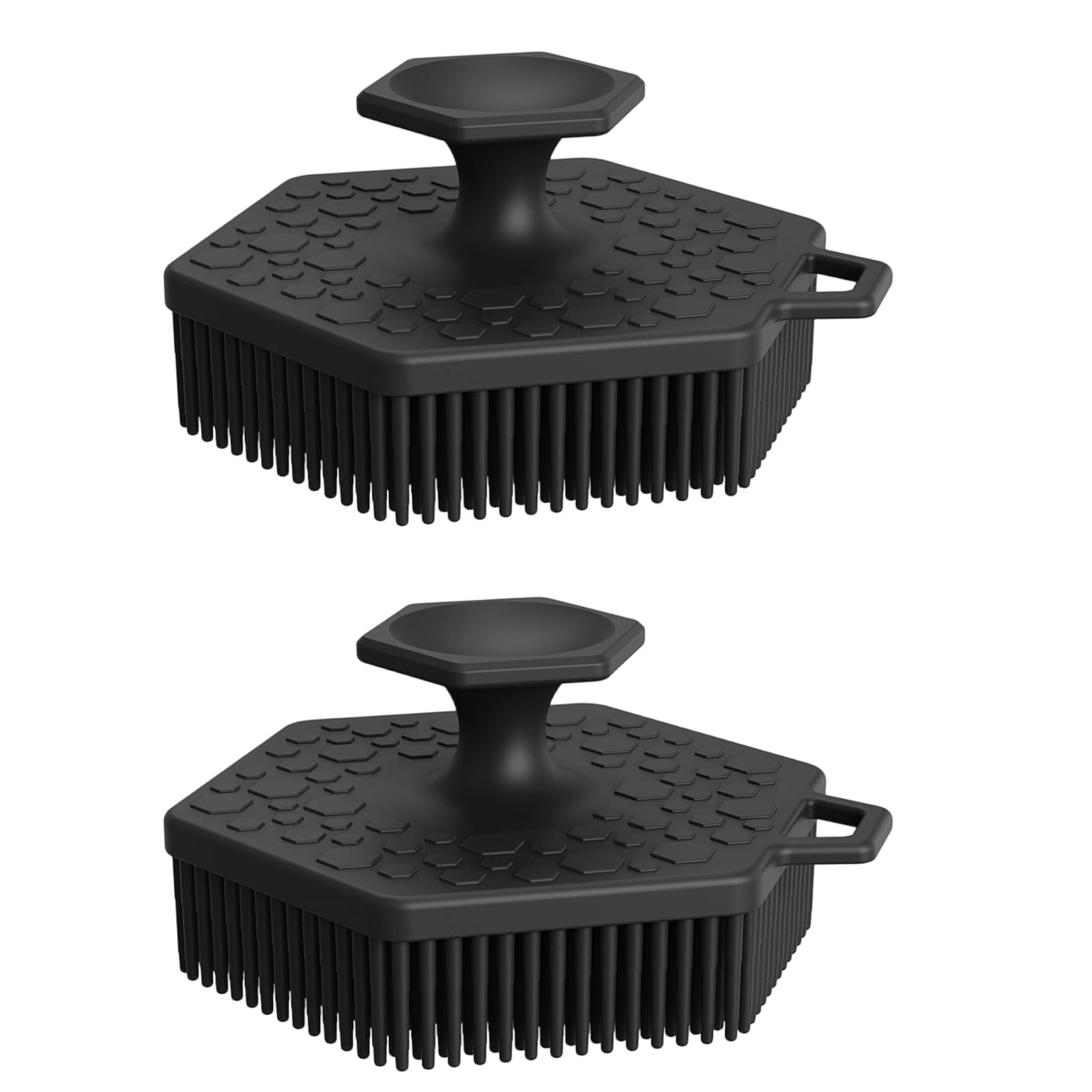 Pangboer Black Cookware Scrub Brush, Air Basket Helper With Silicone Bristles For Tray Corner Kitchen Care At Home Daily Aid Air Basket Brush Silicone Scrubber Baking Tray Cookware Corner Scrub Kitchen