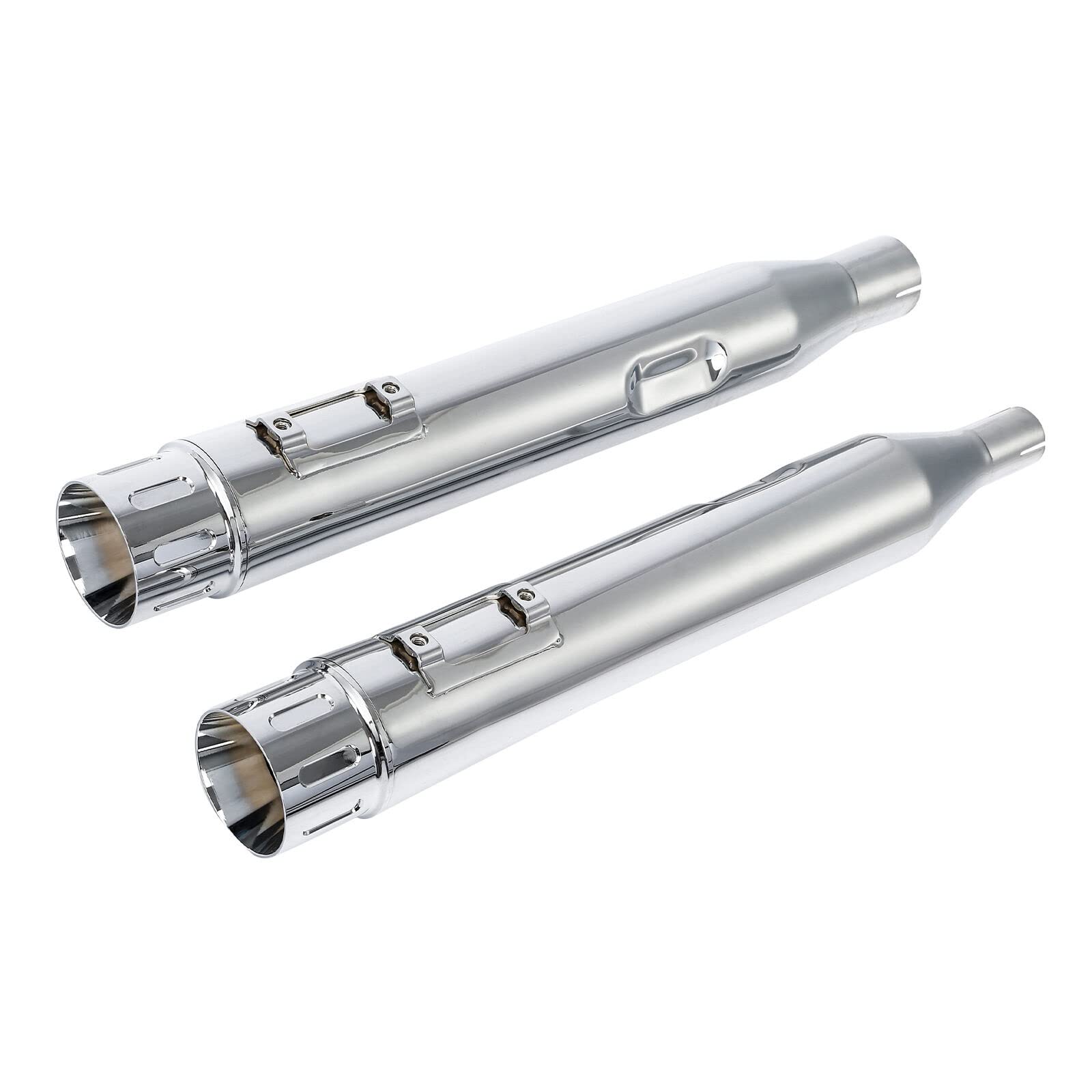 Slip On Dual Silenziatori Di Scarico Tubi Parti Del Motociclo Per Harley Touring Electra Glide Road King 2017-2020 2021 2022