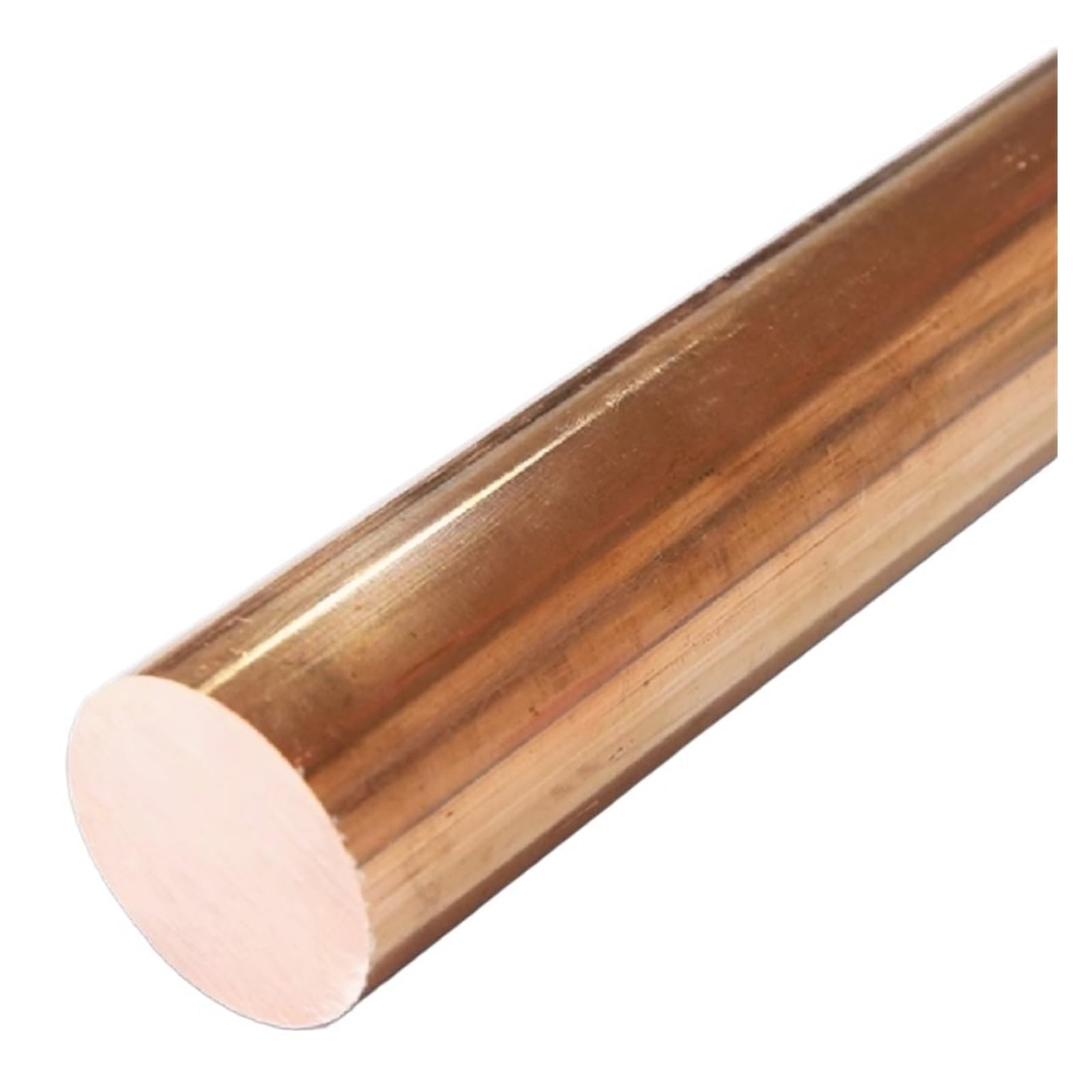 1 barra tonda in rame da 2 mm a 20(Length 300mm 1pc,Diameter 15mm)
