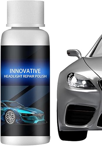 Miniatura 9 de Kumprohu Líquido de reparación de faros delanteros de automóvil  Kit de limpiadores y restauradores de faros  Recubrimiento de restauración