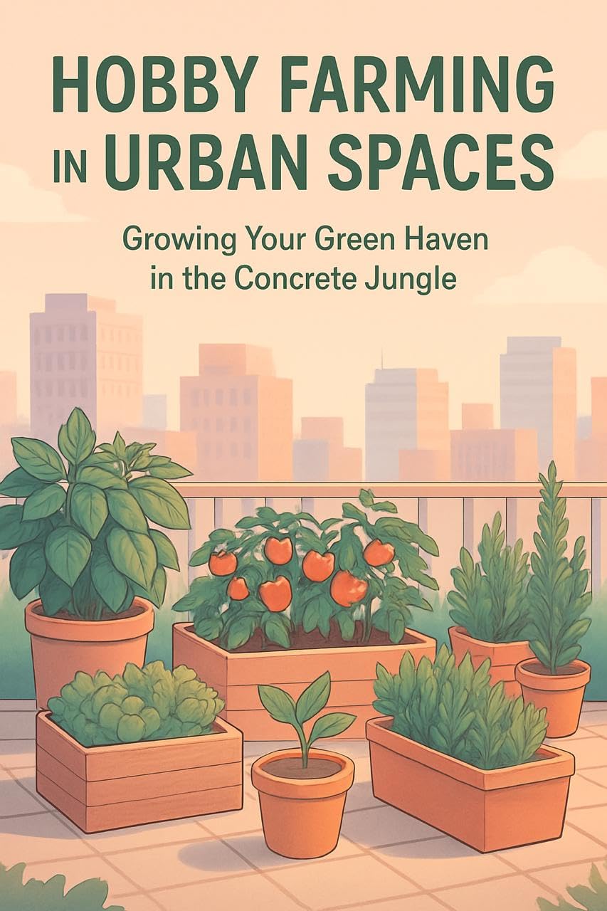 Hobby Farming in Urban Spaces: Growing Your Green Haven in the Concrete Jungle: “Urban Gardening Tips for Growing Vegetables, Herbs, and More at Home"