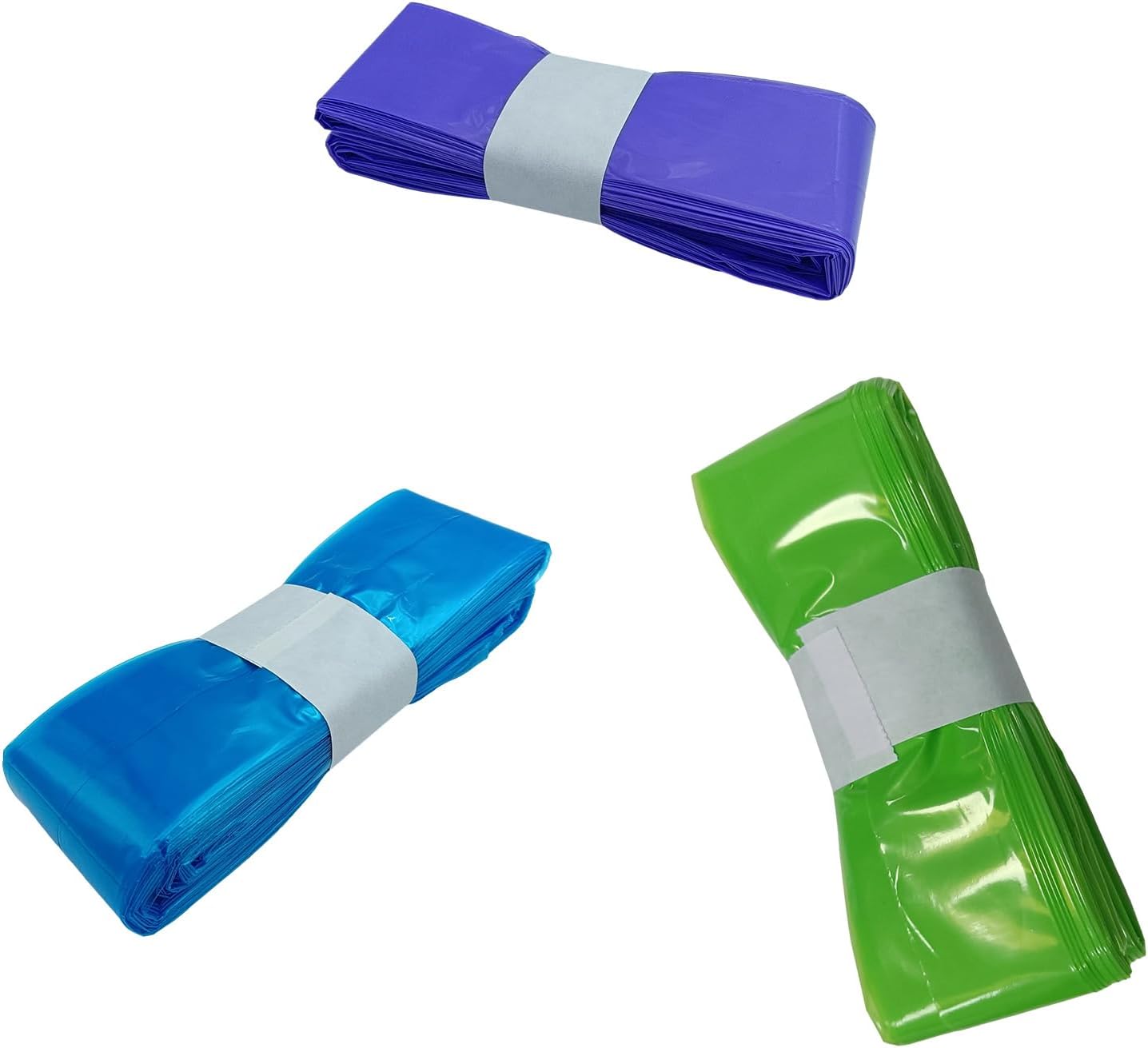 8 Count Extra Large Nappy Bin Bags Tear-Resistant Locking Pouches for Diaper Waste Management Waste Pouches
