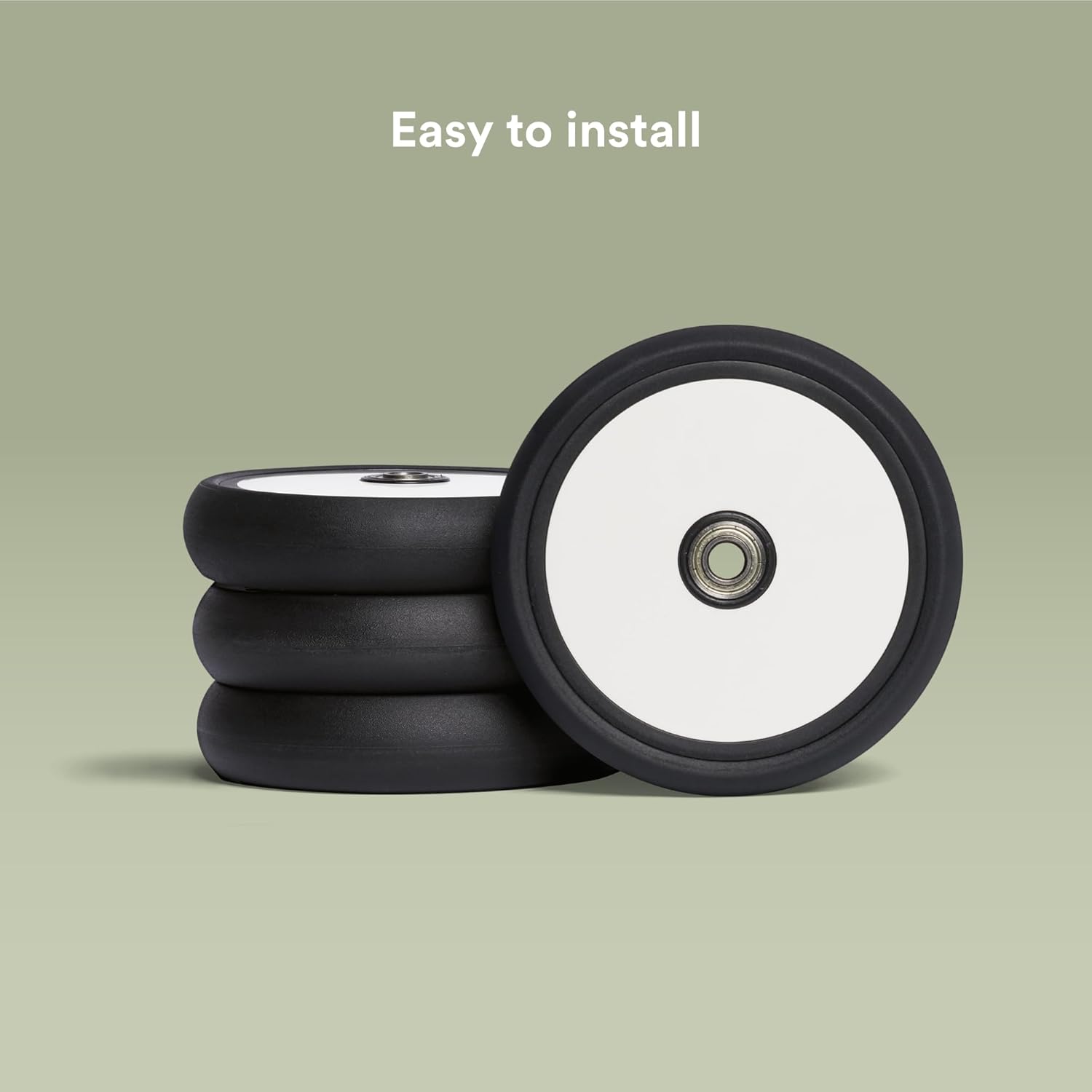 Stokke YOYO Wheel Pack - Four Replacement Wheels for Stroller - Includes Parts & Tools for Easy Assembly