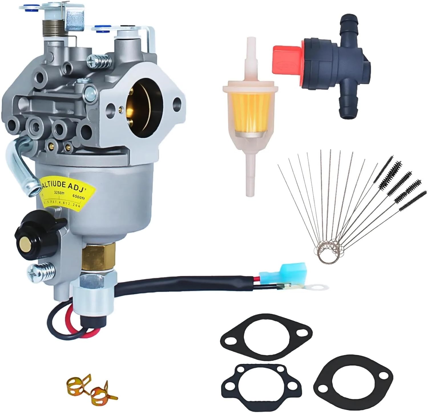 Carburetor Compatible for Onan Cummins 146-0785 RV Generator KY Series A042P619 A041D73 A041D736 146-0803 146-0759 Microquiet 4000-Watt 4KYFA26100 4KYFA26100P 4KYFA26100K (146-0785 146-0759)