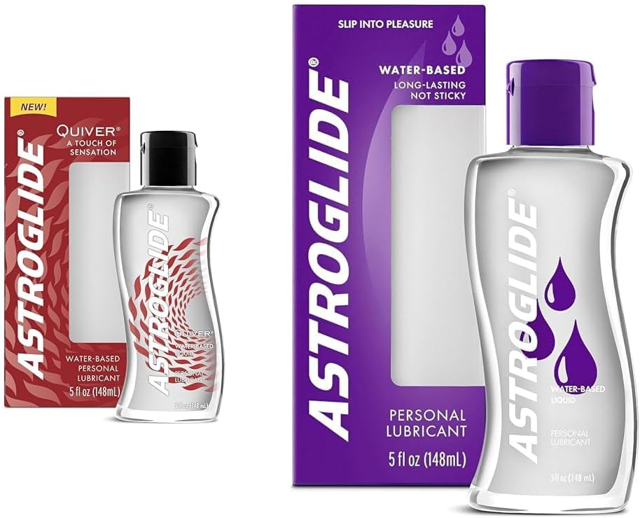 Amazon.com: Astroglide Water Based Lube (5oz) Tingling Sensation, Silky