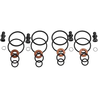 Improved Gasket Set for Fuel Injectors and Screws Replaces PDE 1417010997 Car Accessories
