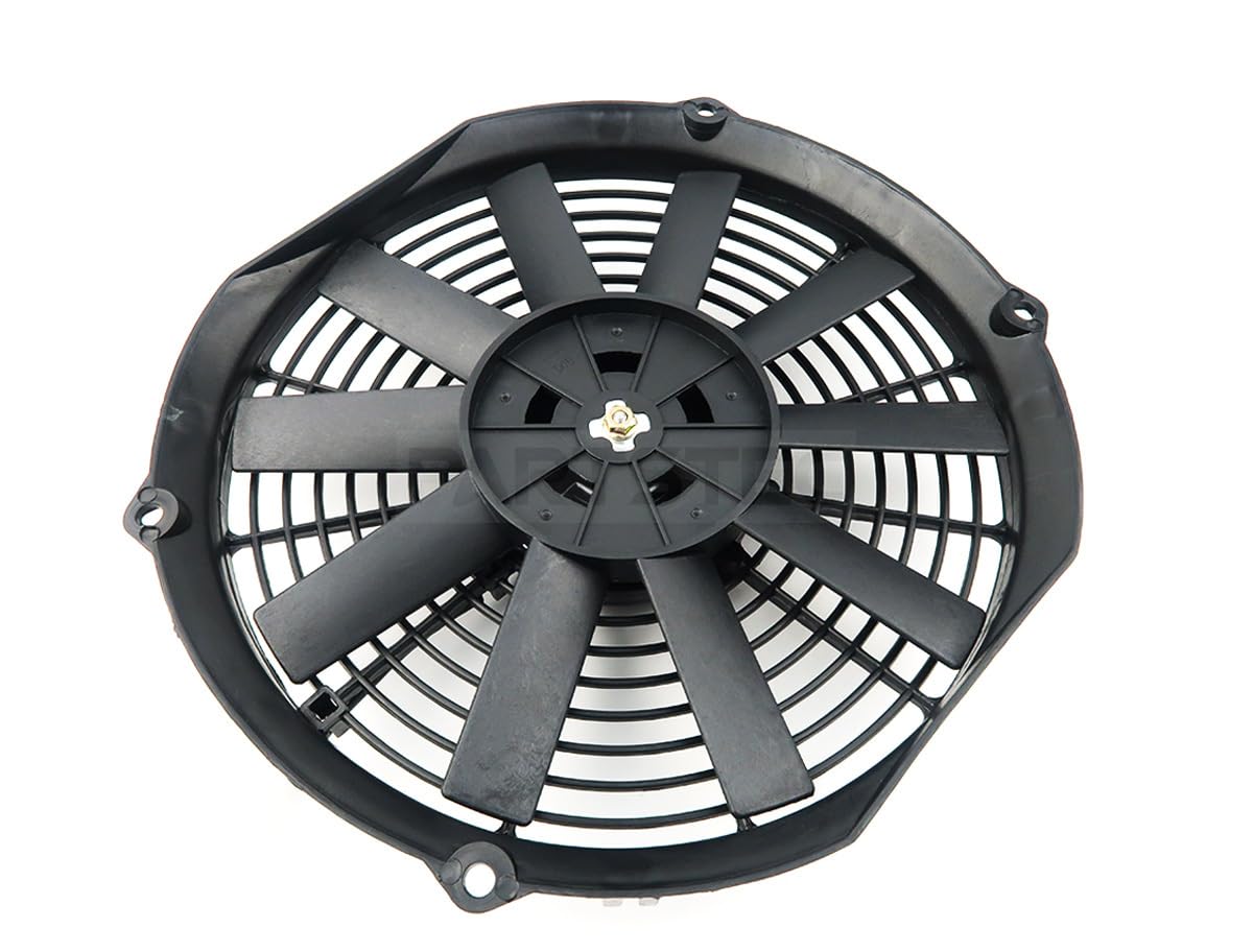 Amazon | MOTOR POWER 汎用 12インチ 電動ファン 薄型 プッシュ/プル