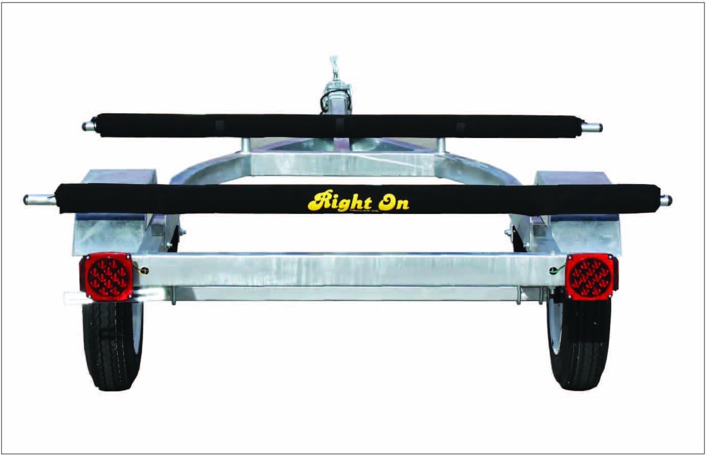 Ruff-Sport Trailer - Galvanized Finish for Kayak, Bicycle, and SUP