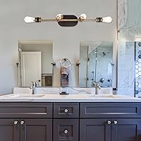 Vista 2 de DESIGNERS FOUNTAIN 91004-VB Miles 4 Light Bath Bar