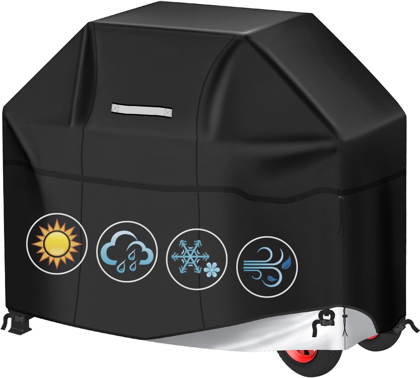 MORIASTER Bache Barbecue Housse Barbecue Kit de Revêtement de Barbecue