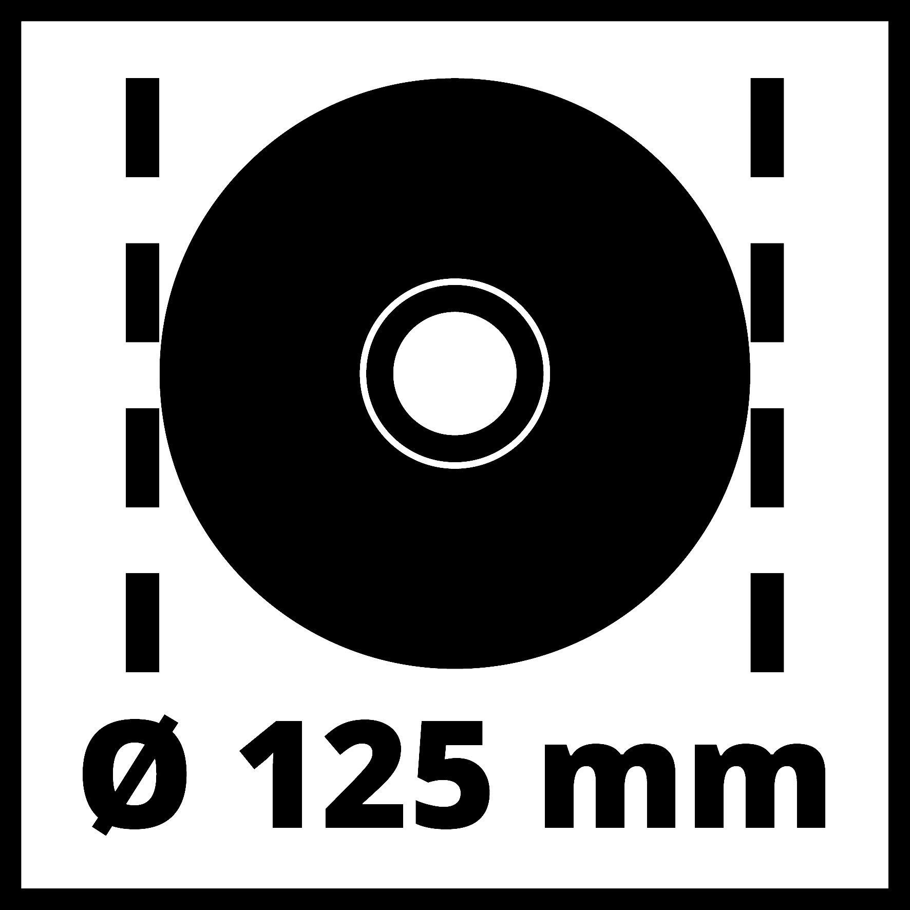 Einhell Tc-Ag Szlifierka Kątowa, Czarny/Czerwony, 125 mm