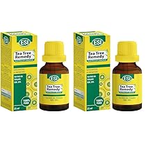 ESI – Tea Tree Remedy Oil, Olio Biologico, Integratore Alimentare, Migliora la Resistenza Fisiologica a Severe Condizioni Ambientali, Supporta le Prime Vie Respiratorie, Senza Glutine e Vegan, 25 ml