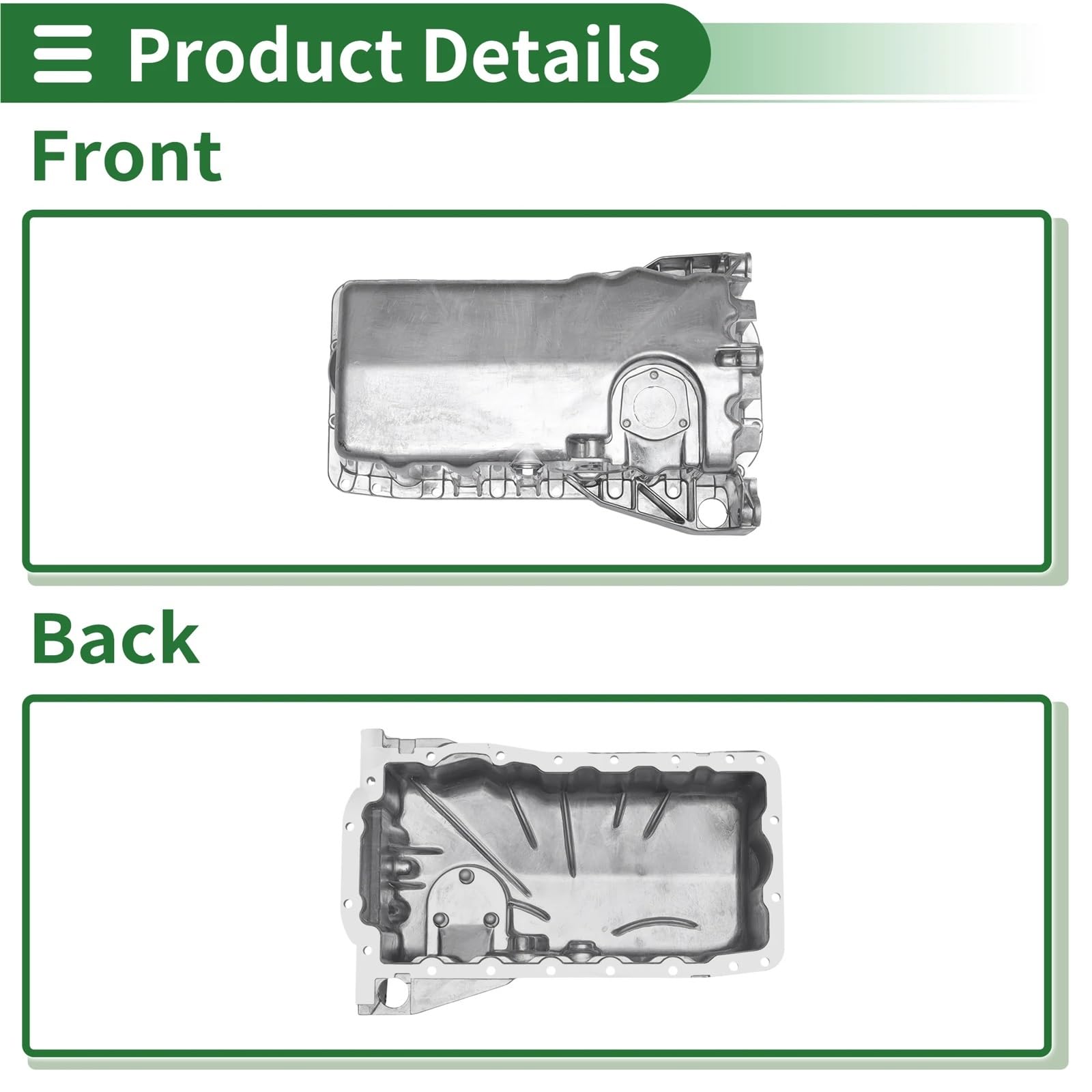 Coppa dell'olio‌ Per Volkswagen Jetta Aluminum