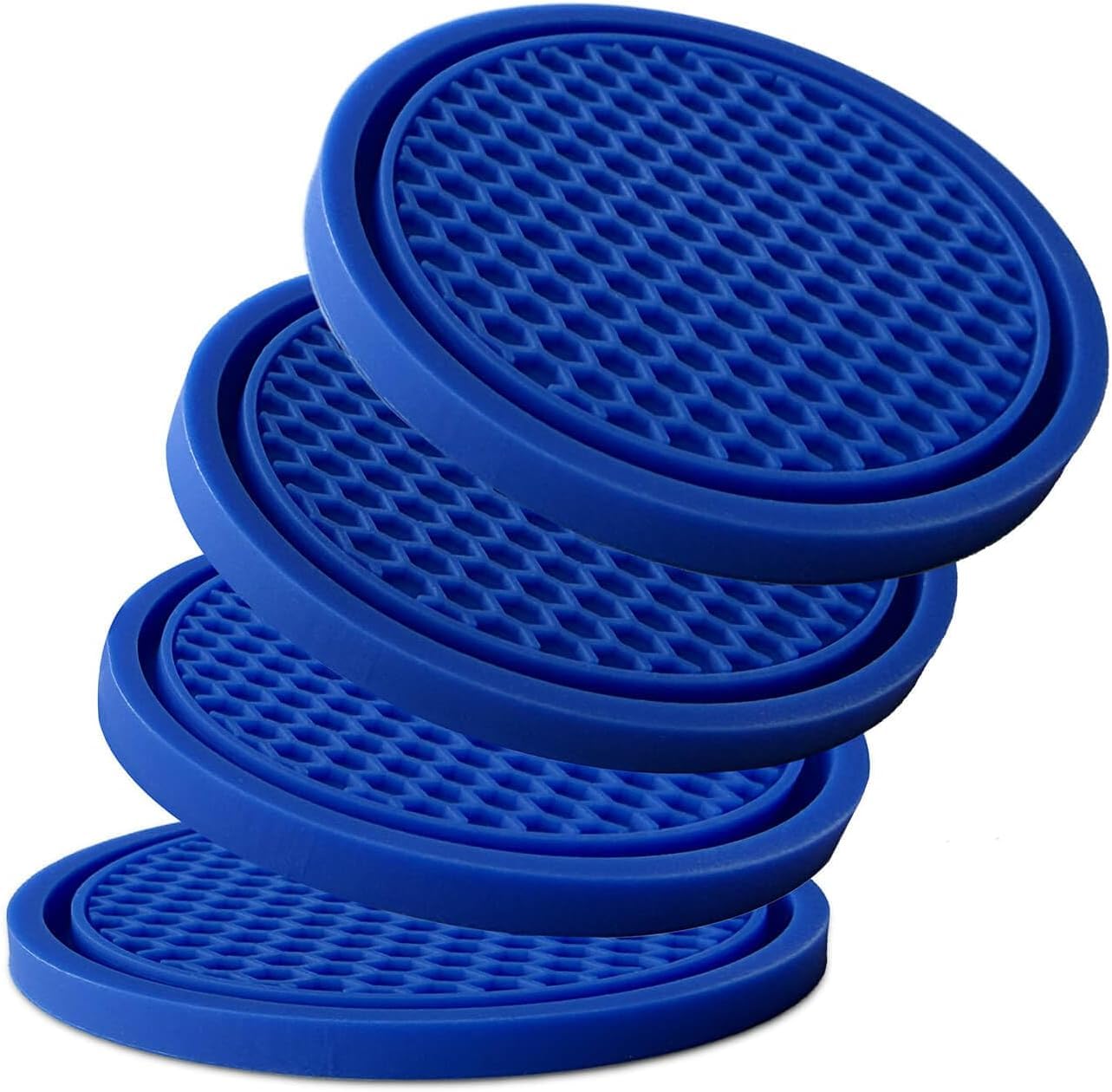 Car Cup Coaster for Chevrolet Malibu 5. Generation 2012-2015, Non Slip Dustproof Durable Auto Cup Holders Accessories Vehicle Water Bottle Mats,Grey