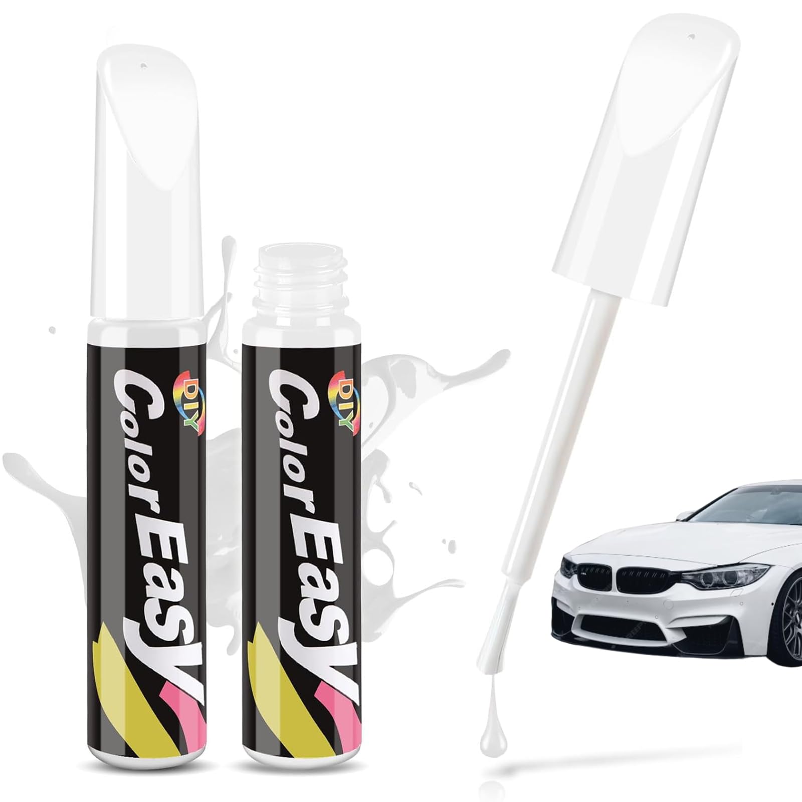 Lot De 10 Stylos Anti-rayures Pour Carrosserie – Efface Rayures Sur Voiture, Moto, Vélo